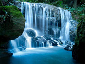 New South Wales Blue Mountain Falls Wallpaper