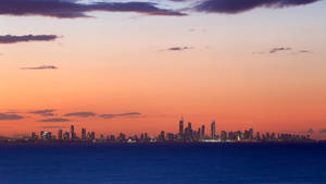 New South Wales City Silhouette Wallpaper