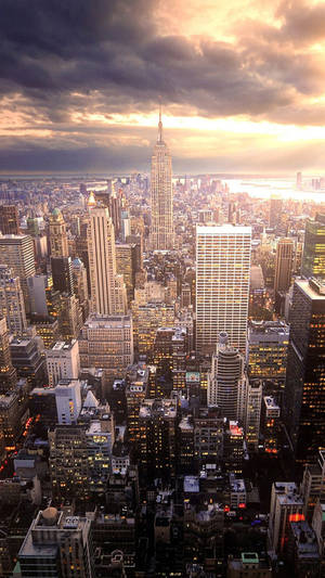 New York City Skyscapers For Iphone Wallpaper