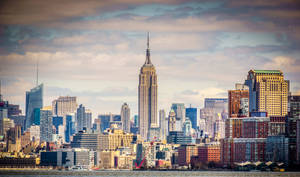 New York Empire State Buildings Wallpaper