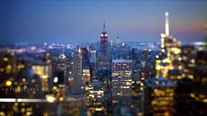 New York Hd Focus Empire State Building Wallpaper