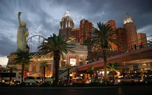 New York Hotel In Las Vegas Desktop Wallpaper