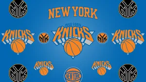 New York Knicks Classic Team Logo Wallpaper