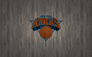 New York Knicks Grey Wood Wallpaper