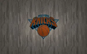 New York Knicks Grey Wood Wallpaper