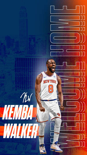 New York Knicks Kemba Walker Wallpaper