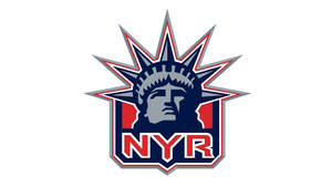 New York Rangers Alternative Logo Wallpaper