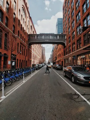 New York Street Photo Wallpaper