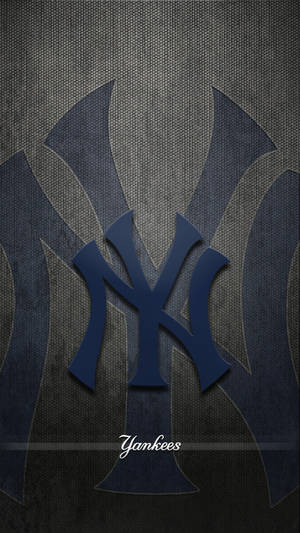 New York Yankees Blue Gray Ny Logo Wallpaper