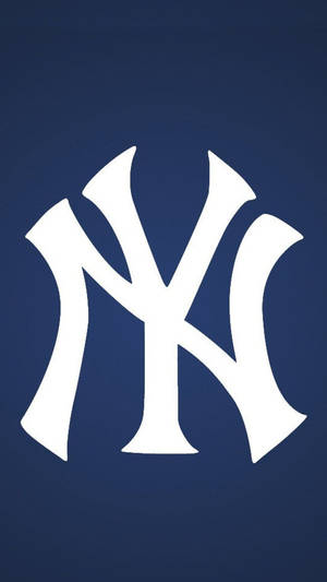 New York Yankees Classic Ny Logo Wallpaper
