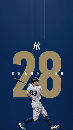New York Yankees Judge Chase For 28 Wallpaper