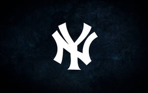 New York Yankees Logo Dark Abstract Theme Wallpaper