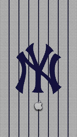 New York Yankees Ny Apple Logo Wallpaper