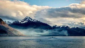 New Zealand Icy Mountains Wallpaper