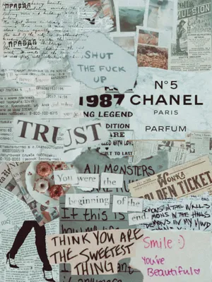 Newspaper Aesthetic Receipts And Notes Wallpaper