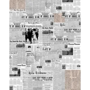 Newspaper Aesthetic The Palestine Post Wallpaper
