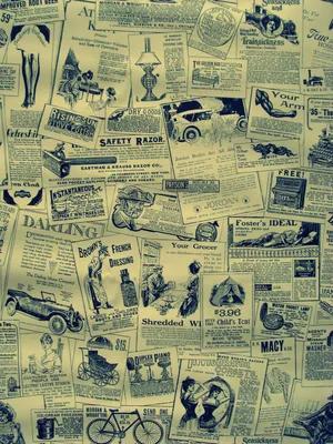 Newspaper Aesthetic Yellow Aesthetic Clippings Wallpaper
