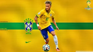 Neymar Jr. For Brazil Wallpaper