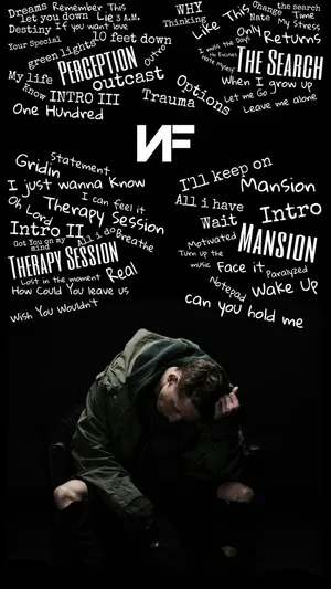 Nf Rapper Relentlessly Giving Back To His Fans Wallpaper