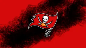 Nfl Red Pirate Flag Wallpaper