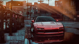 Nfs 1999 Acura Nsx Poster Design Wallpaper