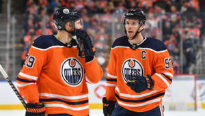 Nhl Leon Draisaitl Connor Mcdavid Wallpaper