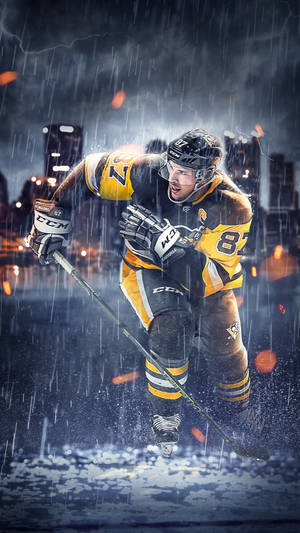 Nhl Player Sidney Crosby Wallpaper