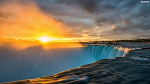 Niagara Falls Sunrise Wallpaper