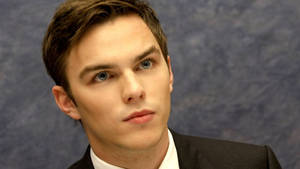 Nicholas Hoult Deadly Glare Wallpaper