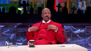 Nick Cannon Portraying Steve Harvey. Wallpaper