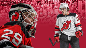 Nico Hischier And Mackenzie Blackwood Wallpaper