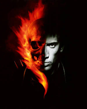 Nicolas Cage As Ghost Rider Wallpaper