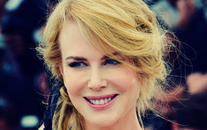 Nicole Kidman Smiling Face Wallpaper
