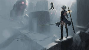 Nier Automata 2b Wallpaper
