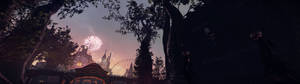 Nier Automata Dual Monitor Wallpaper