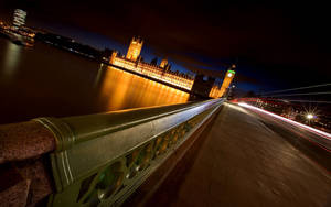 Night Bridge In London Wallpaper