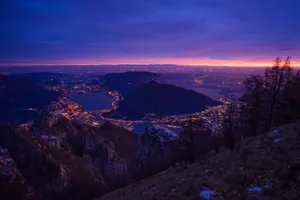 Night City View Wallpaper