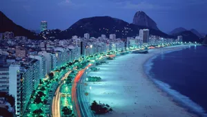 Night On Miami Beachside Wallpaper