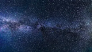 Night Stars Banner Wallpaper