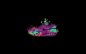 Nike Brand Shoe Art Wallpaper