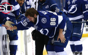 Nikita Kucherov Russian Hockey Player Wallpaper