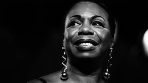 Nina Simone Black American Musician Activist Wallpaper