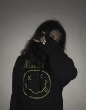 Nirvana Girl Grunge Tumblr Aesthetic Wallpaper