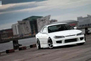 Nissan Silvia S15 Industrial Park Wallpaper
