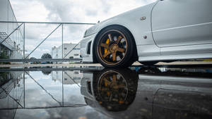 Nissan Skyline Gtr R34 Wheel Wallpaper