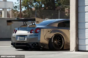 Nissan Skyline Gtr R35 Stickers Wallpaper