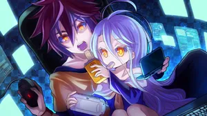 No Game No Life Blank Gaming Wallpaper