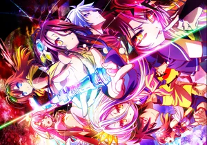No Game No Life Crossover Wallpaper