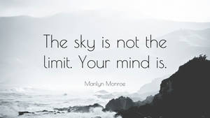 No Limit Marilyn Monroe Quotes Wallpaper