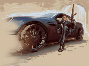 No Time To Die James Bond Artwork Wallpaper